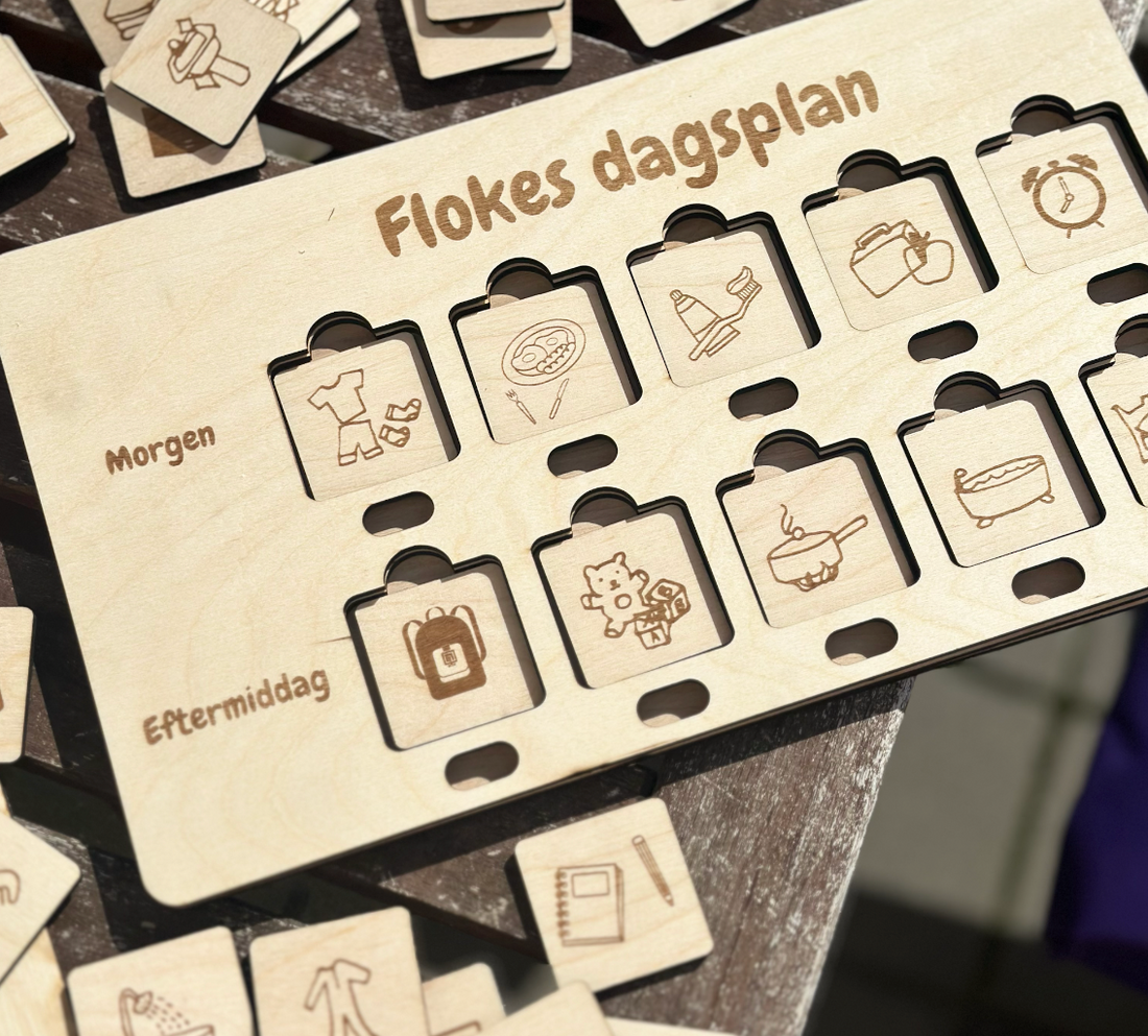 Styrk dit barns daglige rutine med piktogrammer