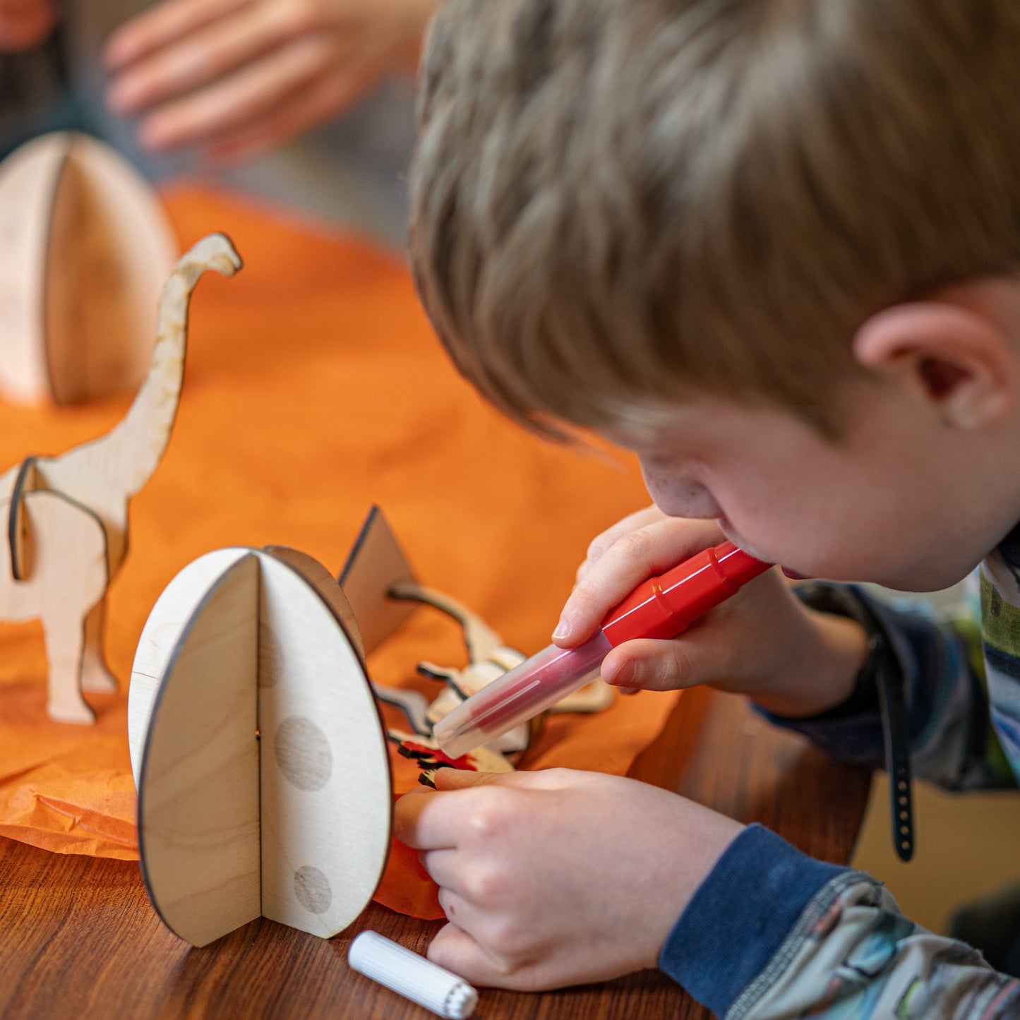 Pustetusser med 3D dinosaurere